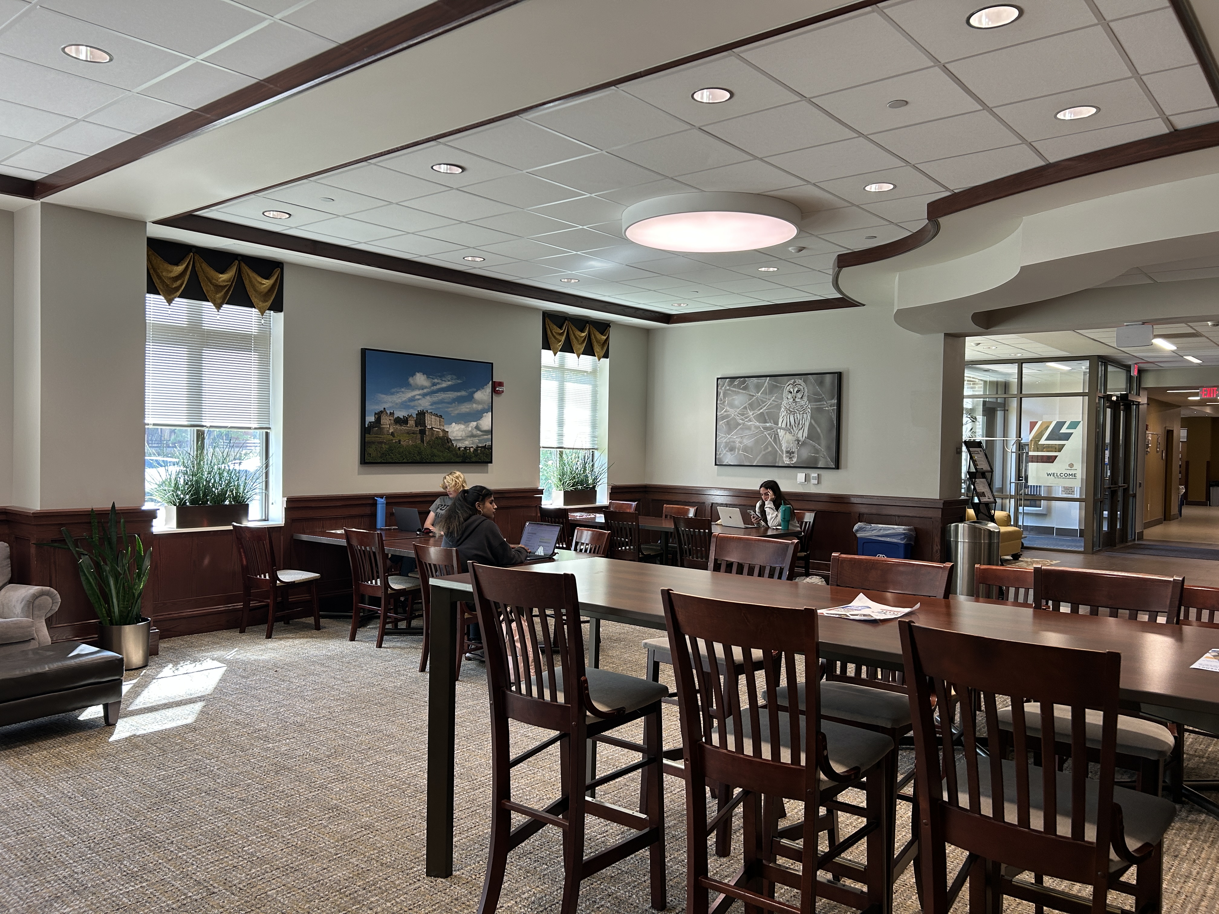 photo of the community living room